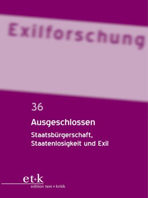 cover image of Ausgeschlossen